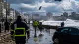 A Coruña en alerta naranja por tormentas: rachas fuertes, granizo y 30 mm por hora