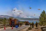 Activo un incendio en El Barraco con cuatro aeronaves y nivel de gravedad potencial 1