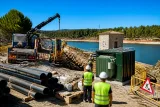 ACUAES impulsa obras para reforzar el abastecimiento y saneamiento en Ávila