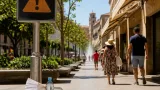 Alerta amarilla en Lleida: máximas de 38–41 ºC y recomendaciones para la ola de calor