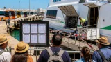 Avería obliga a cancelar varias salidas del catamarán entre Cádiz y El Puerto este sábado