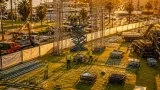 Ceuta prepara el Real de la Feria: montaje, alumbrado y obras en el Parque Juan Carlos I