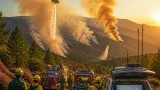 Cinco incendios activos en Asturias mantienen movilizados a bomberos y medios aéreos