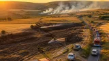 Controlados dos incendios en la comarca tras movilizar un amplio operativo de extinción