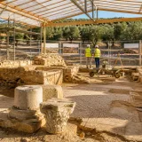 Avanzan a buen ritmo las restauraciones en la villa romana del Cortijo de Los Robles