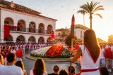 El chupinazo se celebra en Mijas: 36 años de tradición navarra en la Costa del Sol