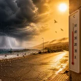 Ola de calor con máximas de hasta 38 ºC y riesgo de tormentas fuertes en el norte