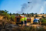 Incendio en Los Lavaderos de Rojas, en las inmediaciones de Toledo, queda extinguido