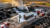 Incendio en Pedro Muñoz obliga a intervenir a bomberos y afecta a una empresa en Ciudad Real
