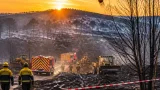 Incendio en Villarobejo mantiene a Palencia en IGR 1 y moviliza medios de extinción