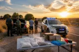 La Guardia Civil desarticula dos puntos de venta al menudeo en carreteras de la provincia