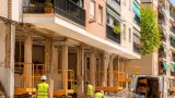 La reparación de pilares en las '600 Viviendas' de La Milagrosa moviliza obras en Albacete