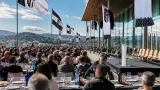 Las peñas madridistas de Lugo organizan una gran comida con representación del club