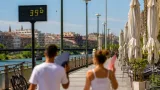 Logroño en alerta amarilla por calor: se esperan máximas próximas a 40 ºC