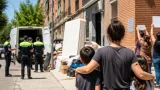 Madrid: desahucian a una madre con cinco hijos en Moratalaz pese a la intervención de la ONU