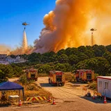 Incendio en Navatejera (León) eleva a nivel 2 el índice de gravedad por riesgo para la población
