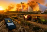 Medios aéreos y alertas trasladan la gravedad del incendio cerca de Castillonroy