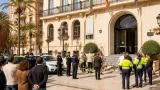 Molina de Segura guarda un minuto de silencio por las víctimas del incendio de Los Gallardos