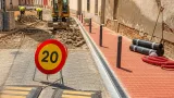 Obras en la travesía de Tagarabuena para corregir humedades y mejorar la seguridad vial