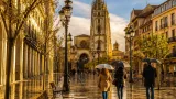 Oviedo afronta jornada nubosa con lluvias dispersas y tormentas puntuales