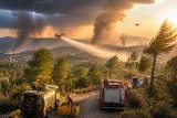 Rayos y tormentas provocan cinco incendios forestales en una tarde en la Comunidad Valenciana
