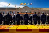 San Fernando distingue a los dos suboficiales mejor graduados en la Escuela de la Armada