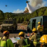 Fuego en Peñarroya de Tastavins obliga a activar el nivel 2 y moviliza a la UME y equipos aéreos