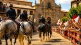 Toledo: El Carpio de Tajo recupera sus históricas carreras de caballos enjaezados