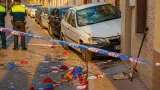 Un conductor ebrio mata a un hombre de 91 años al invadir la acera en Lorca tras la celebración del partido