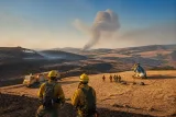 Un incendio agrícola calcina unas 20 hectáreas en Treviana y activa el nivel 1 de emergencia
