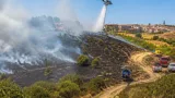Un incendio en Cañizar del Olivar queda controlado tras movilizar medios aéreos y terrestres