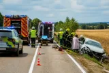 Una mujer queda atrapada y herida tras una salida de vía en la SO-160, en Retortillo de Soria