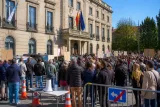 Vecinos de Mos exigen en Pontevedra soluciones urgentes para la N-550