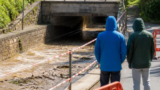 Álava en aviso amarillo por tormentas: posibles crecidas súbitas en cauces menores
