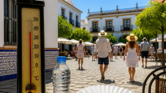Alerta amarilla por calor en Jerez de la Frontera: suben las temperaturas hasta los 38 ºC