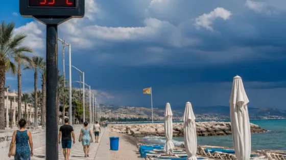 Alerta amarilla por tormentas y calor en Gandia: temperaturas cerca de 35 ºC y aviso de AEMET
