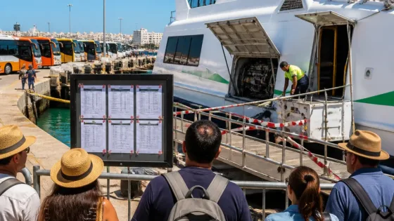 Avería obliga a cancelar varias salidas del catamarán entre Cádiz y El Puerto este sábado
