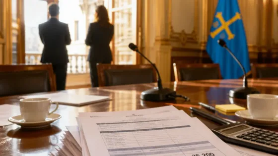 Barbón propone ajustar la vía fiscal asturiana para evitar pérdidas por pequeños aumentos salariales