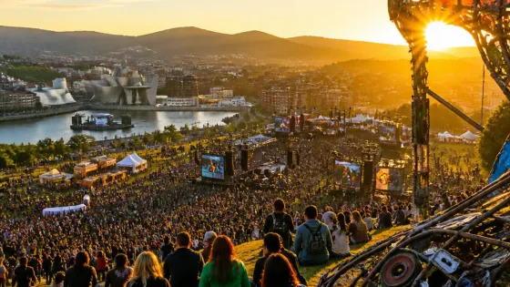 Bilbao celebra el 20.º BBK Live con más de 110.000 asistentes y arte en Kobetamendi