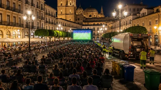 Ciudad Real se prepara para vivir la final del Mundial en la Plaza Mayor