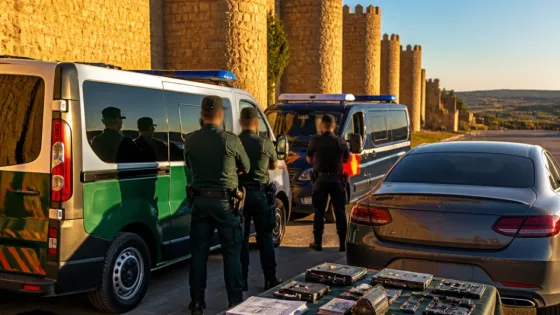 Desarticulado en Ávila un grupo criminal vinculado a más de 50 delitos entre Ávila y Toledo