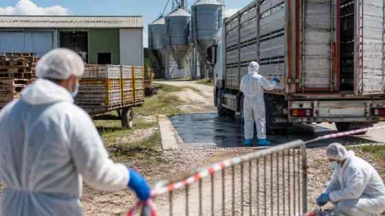 Detectados dos focos de la enfermedad de Newcastle en la comarca de Cuéllar