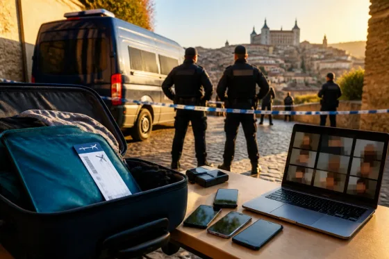 Detenida en Toledo una mujer vinculada a redes de apoyo al Dáesh en operación nacional