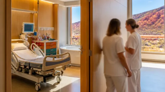 El Hospital de Riotinto estrena paritorios modernizados para una atención al parto más humana