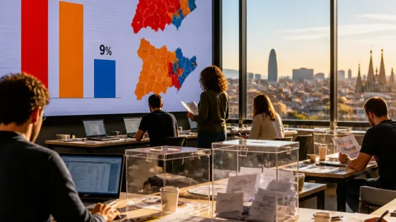 El PSC lidera la intención de voto en la provincia de Barcelona según la primera ola del CEO