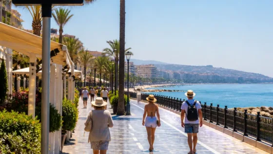 Estepona en alerta naranja por altas temperaturas: máximas previstas hasta 37 °C