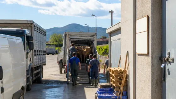 Ganaderos valencianos trasladan el sacrificio de animales a mataderos de Castellón por el cierre de instalaciones