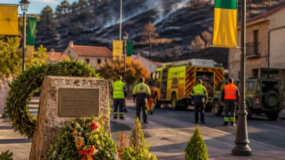 Guadalajara recuerda el incendio de Riba de Saelices, hasta ahora el más mortífero del siglo XXI