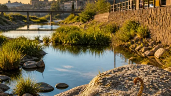 Imágenes del río de Cáceres: una mirada a la ribera y su fauna