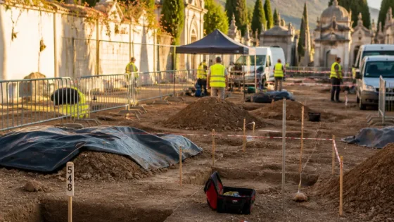 Jaén: concluyen sin resultados los trabajos en la fosa 548 del cementerio de San Eufrasio
